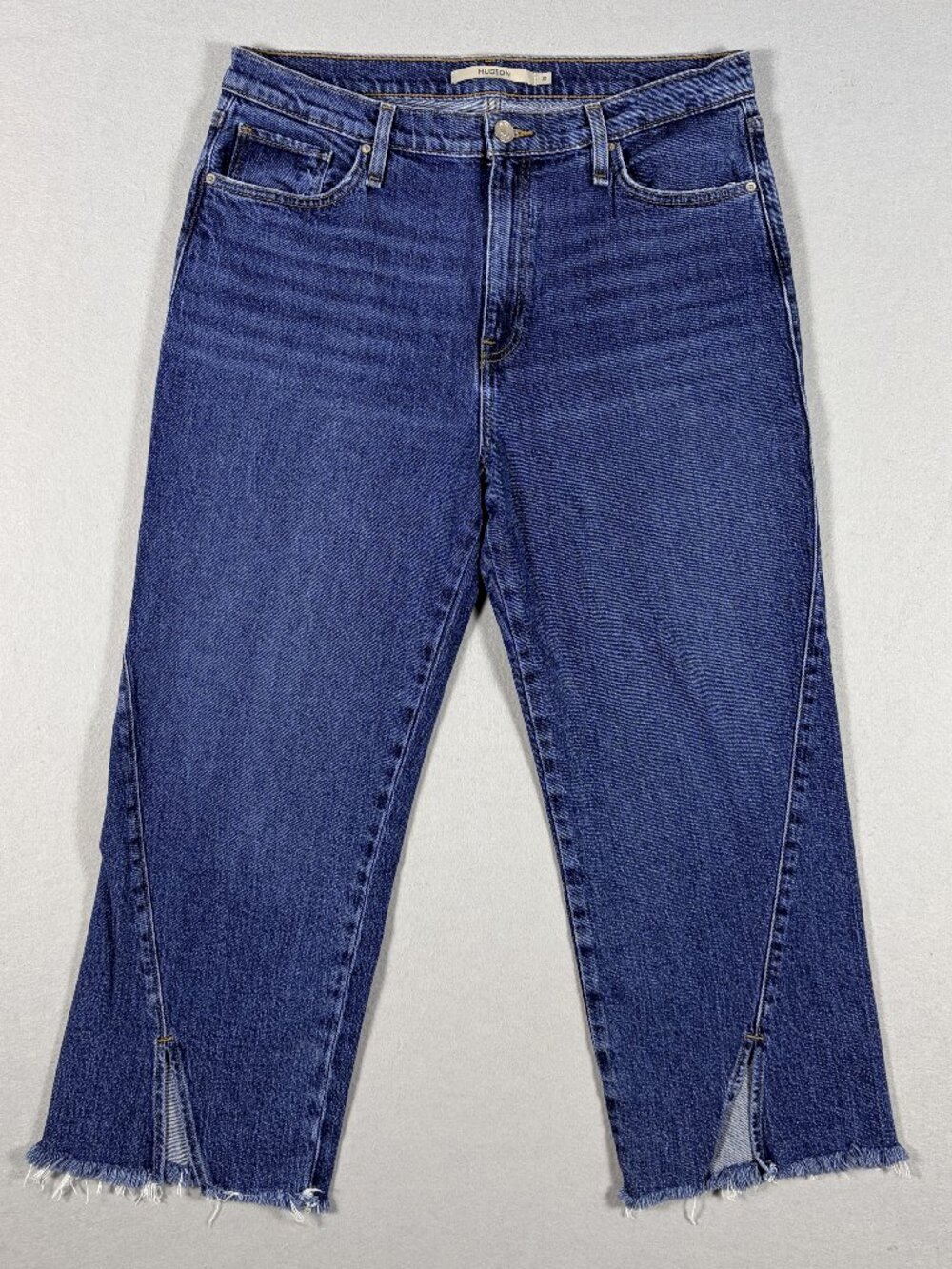 HUDSON Remi High Rise Straight Leg Split Ankle Jeans Women’s Size 32